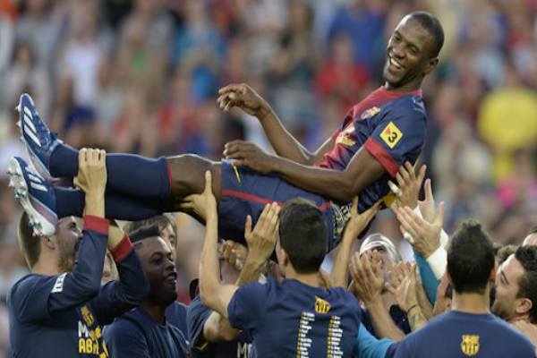 Eric Abidal chiến đấu cùng căn bệnh ung thư.