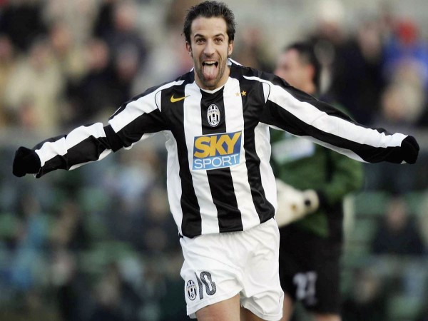 Alessandro Del Piero – 188 bàn